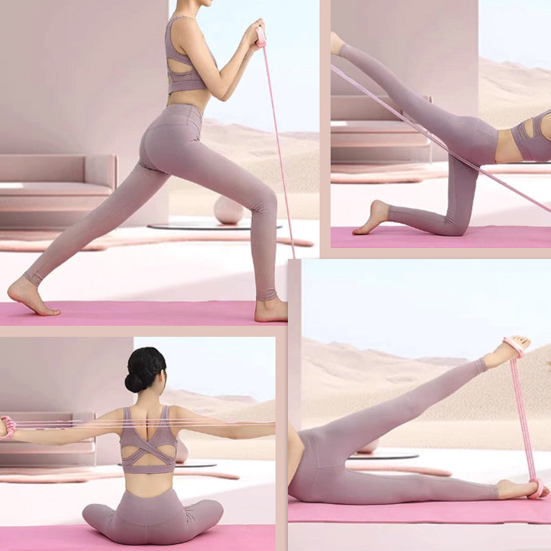 🔥Ny het försäljning❤️‍🔥 Justerbart motståndsband med handtag
