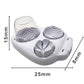 Ny 3-i-1 Multifunktionell grönsaksskärare Fancy Split Egg Slicer Egg Slicing and Dividing