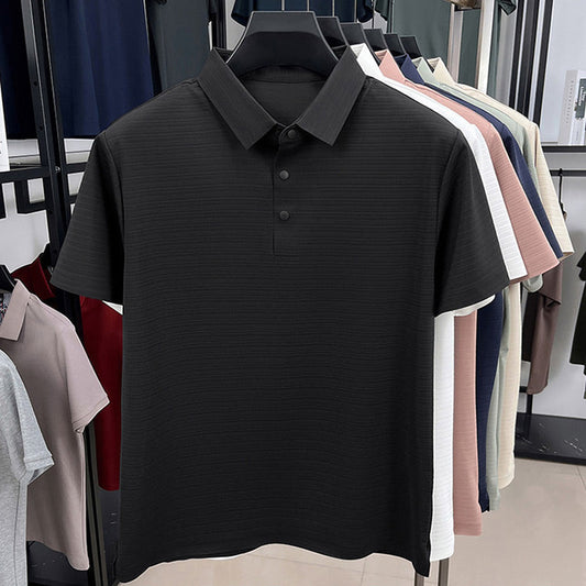 Herr Andningsbar Stretchig Golfskjorta