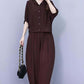 Tvådelat Vintage Relaxed Fit-set för kvinno