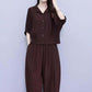 Tvådelat Vintage Relaxed Fit-set för kvinno