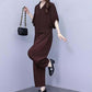 Tvådelat Vintage Relaxed Fit-set för kvinno