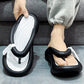 Avslappnade Flip-flops för Par med Tjock Sula och Dämpning
