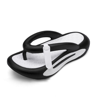 Avslappnade Flip-flops för Par med Tjock Sula och Dämpning