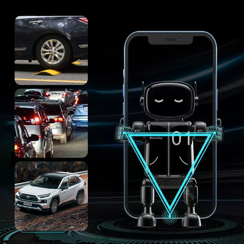 🎉Universell robotinspirerad mobilhållare för bilen