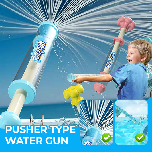 🧊Köp en få en gratis🌊Pusher Type Fun Fyrverkerier Vatten Jet Spray Leksak