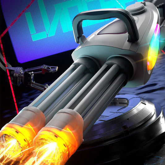 🔫Gatling elektrisk vattenpistol med dubbla pipor