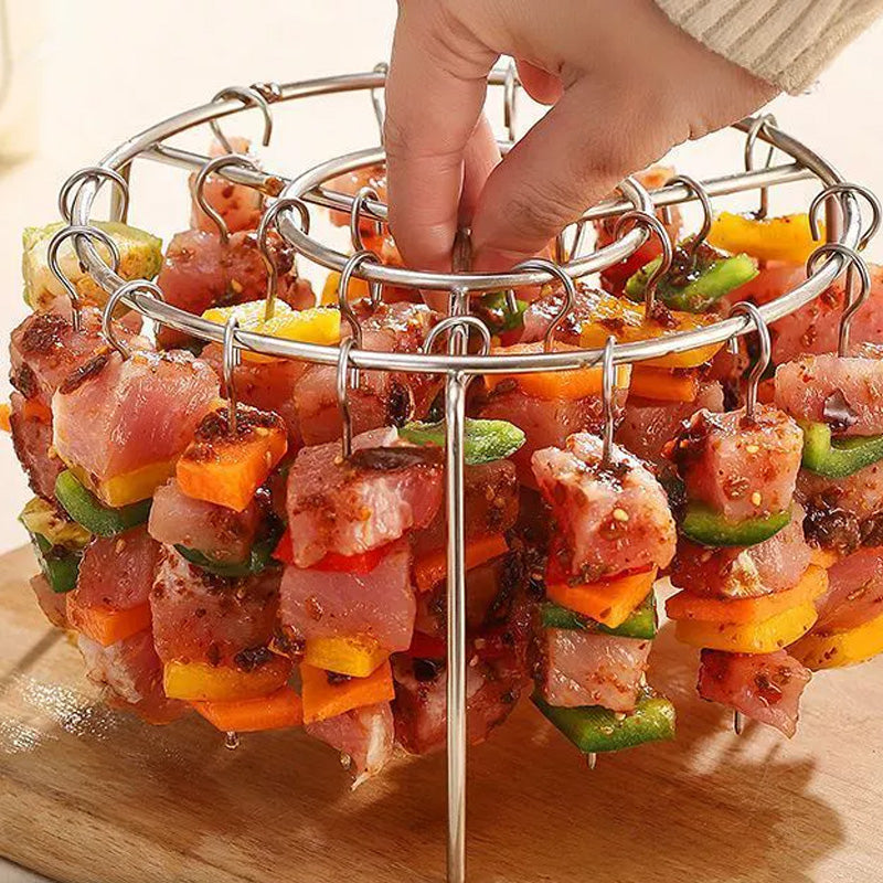 🔥 Air Fryer spettställ | 360° jämn tillagning, krispig och saftig! 🍢