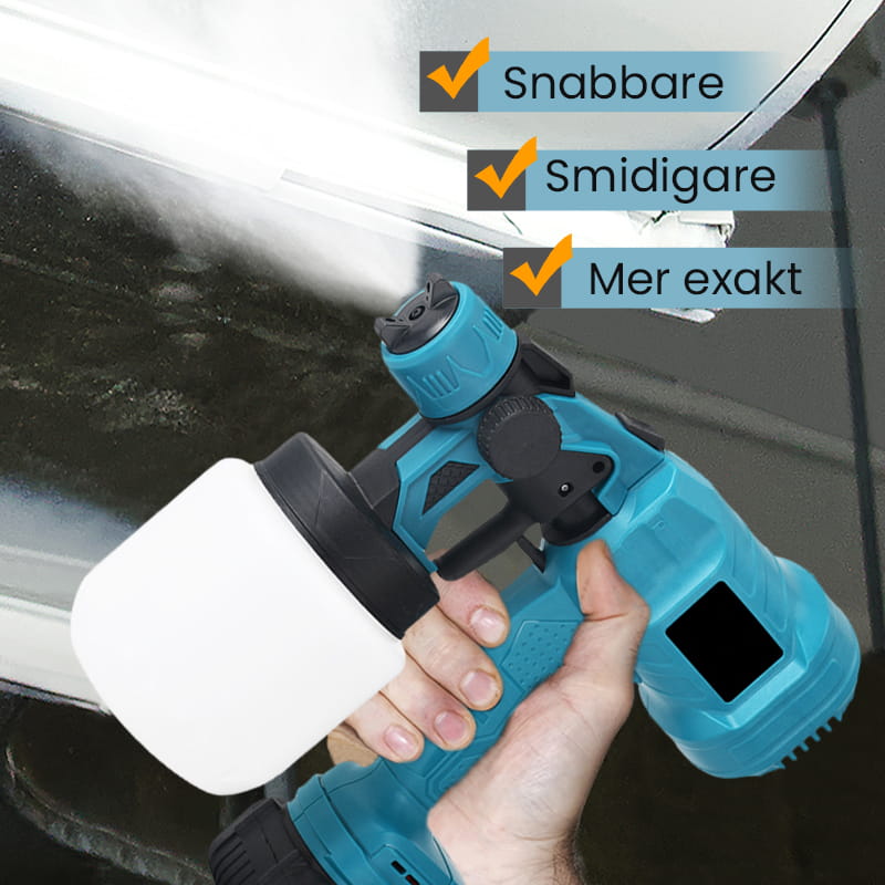 🎨 50% RABATT! 🔥 Sladdlös Elektrisk Färgspruta – 2026 Starkt Rekommenderad – Jämn Täckning, Hög Effektivitet & Lätt att Rengöra 🏠