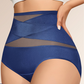 🌸Sista dagen – köp 1, få 3 paket✨Plus size-högmidjade trosor med korsande magkontroll