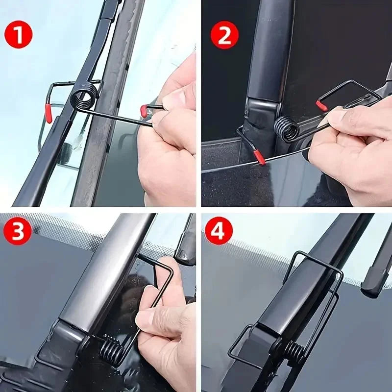 🔥Köp 1 få 1 gratis🔥 Vindrutetorkararm Tryckfjäderförstärkare