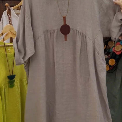 👗 【Sommarsäsong】 Unik fickklänning för kvinnor – 50 % rabatt nu! 🌸