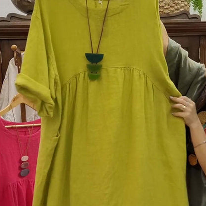👗 【Sommarsäsong】 Unik fickklänning för kvinnor – 50 % rabatt nu! 🌸