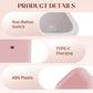 Compact Magnifying Makeup Mirror with Light
