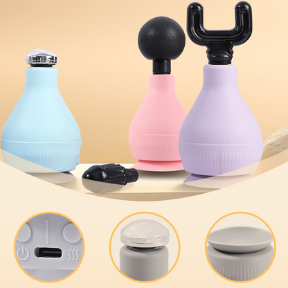 Electric Heatable Soothing Meridian Relief Fatigue Multi-function Acupressure Point Massager