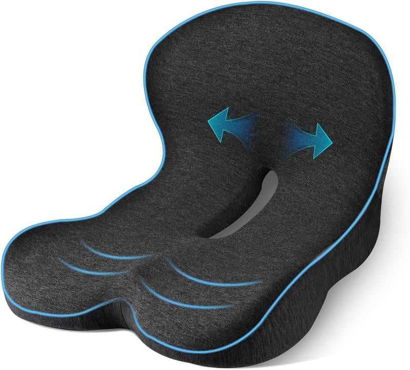 ERGONOMISK BILSTOL – KÖR I KOMFORT HELA DAGEN! ✨ Halkfri minnesskumsits – Formar sig efter din kropp