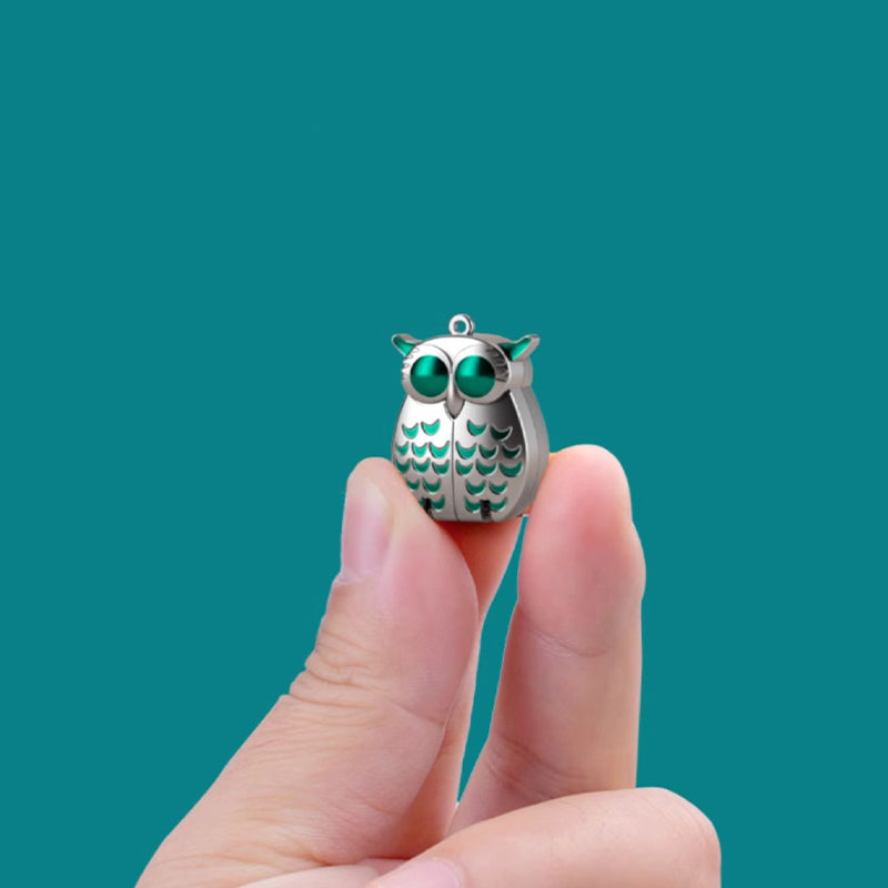 💥Mini vikbar uggleklippare i rostfritt stål🦉