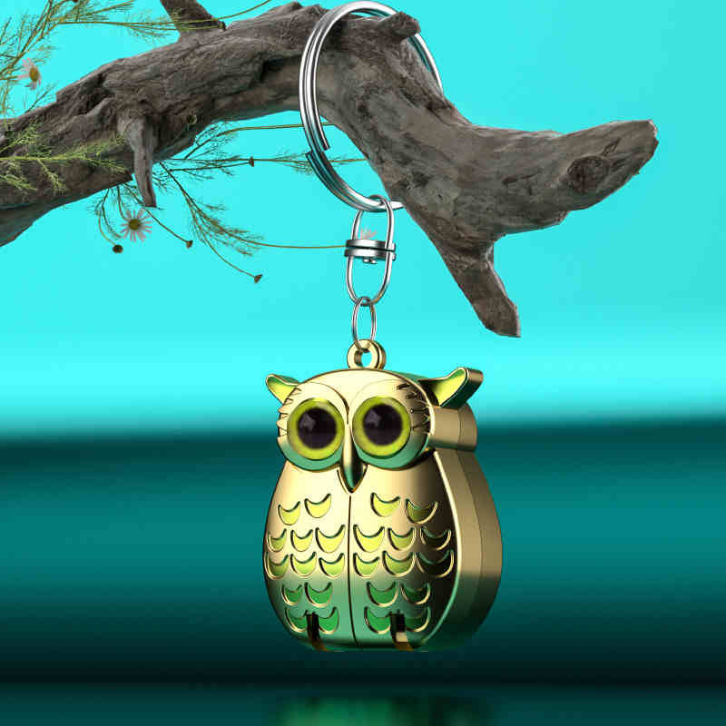 💥Mini vikbar uggleklippare i rostfritt stål🦉