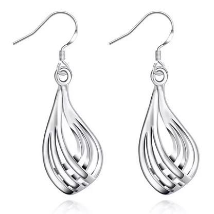 Minimalist Geometric Triple Hoop Earrings