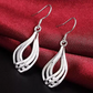 Minimalist Geometric Triple Hoop Earrings