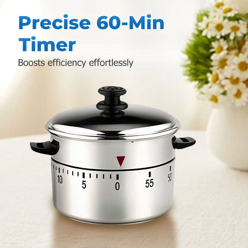 60 Minute Countdown Pressure Cooker-Shaped Timer