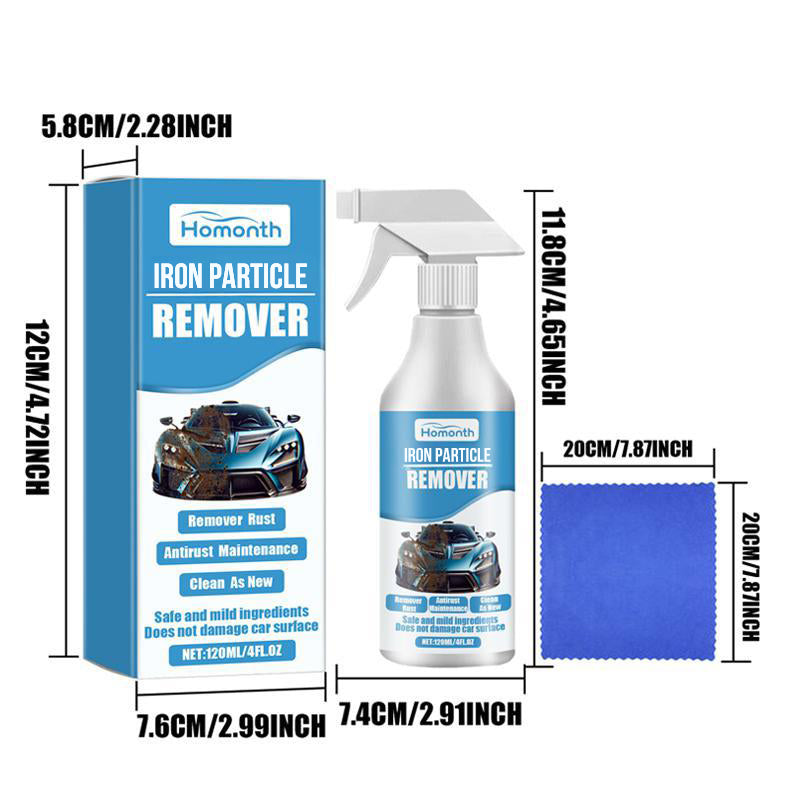 🎁🚗Bilrost och järnpartikelborttagningsspray✨🔥Köp 3 få 2 gratis