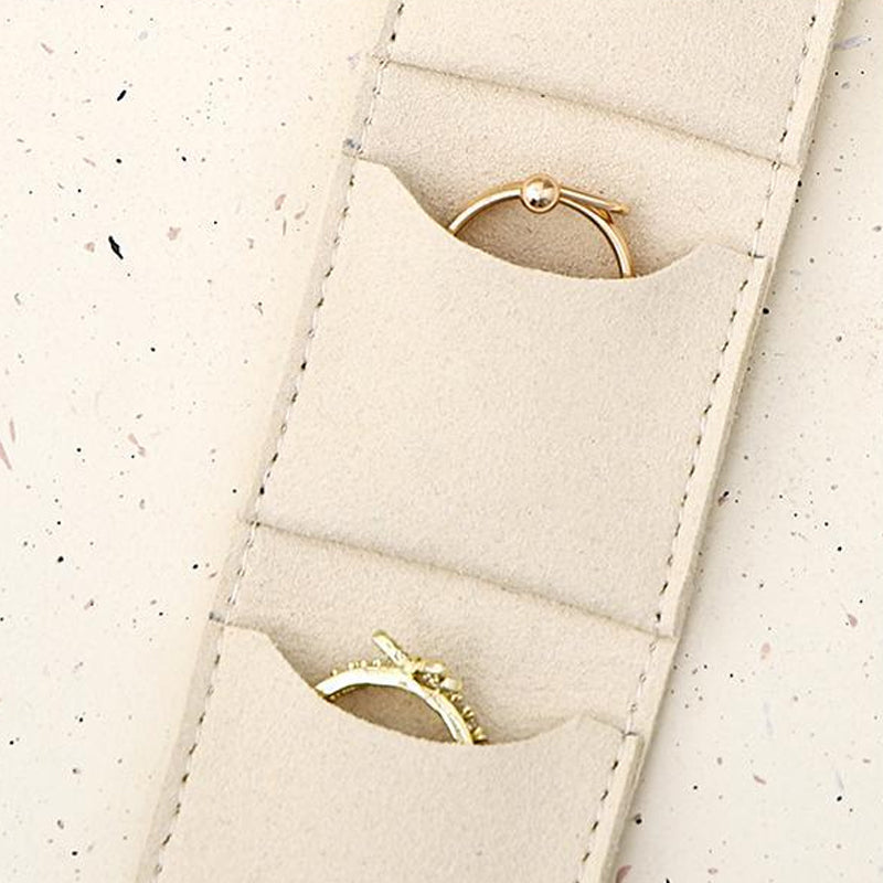 💍Bärbar Smyckesväska med Fackindelning