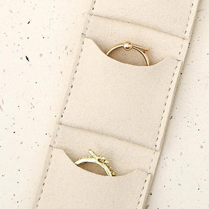 💍Bärbar Smyckesväska med Fackindelning