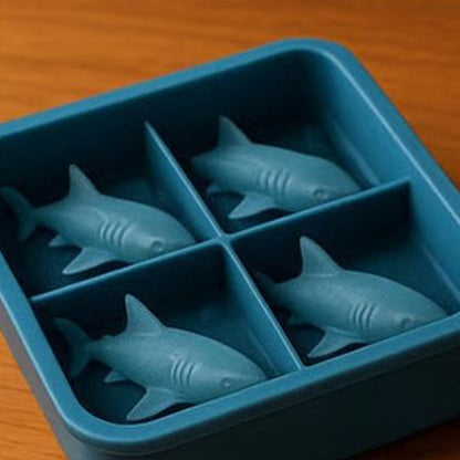 Creative Shark Silicone Ice Mold 