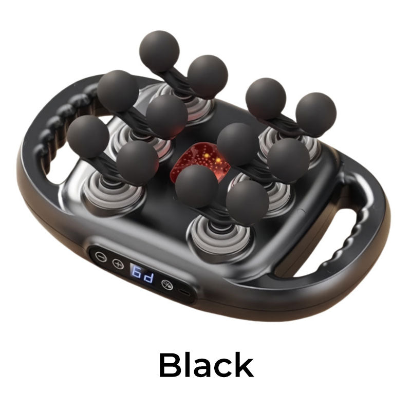 Multifunktionell automatisk 12-rullars muskelmassage maskin