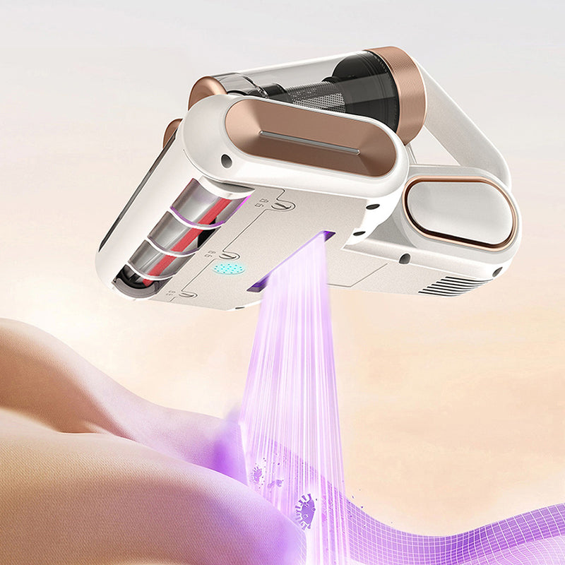 Kvalsterdödande Madrassdammsugare – Perfect för Hemmarengöring 😊 | 99,9% Kvalsterfri, Tyst & Trådlös ✨