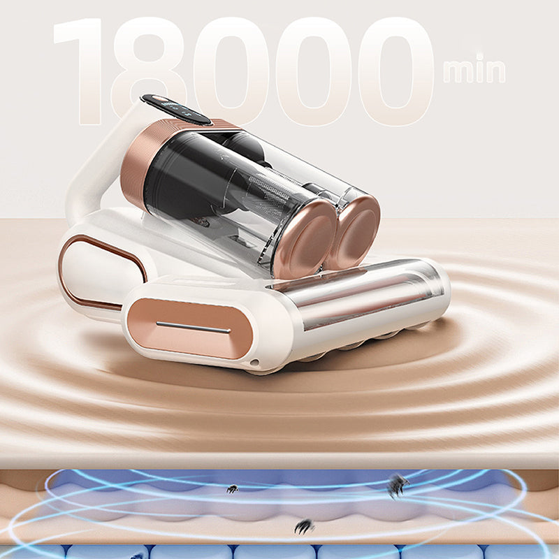 Kvalsterdödande Madrassdammsugare – Perfect för Hemmarengöring 😊 | 99,9% Kvalsterfri, Tyst & Trådlös ✨