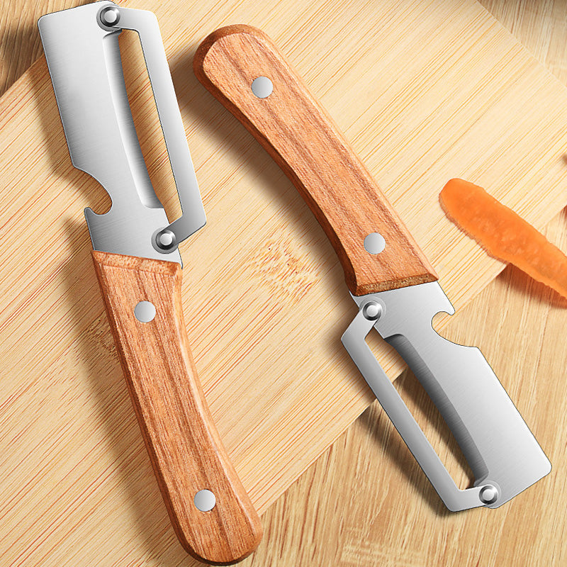 🥕 KÖP 2 FÅ 1 GRATIS! ✨ Multifunktionell Grönsaksskalare för Köket – Rostfritt Stål, Ergonomiskt Handtag & Perfekt för Frukt & Grönsaker 🔪