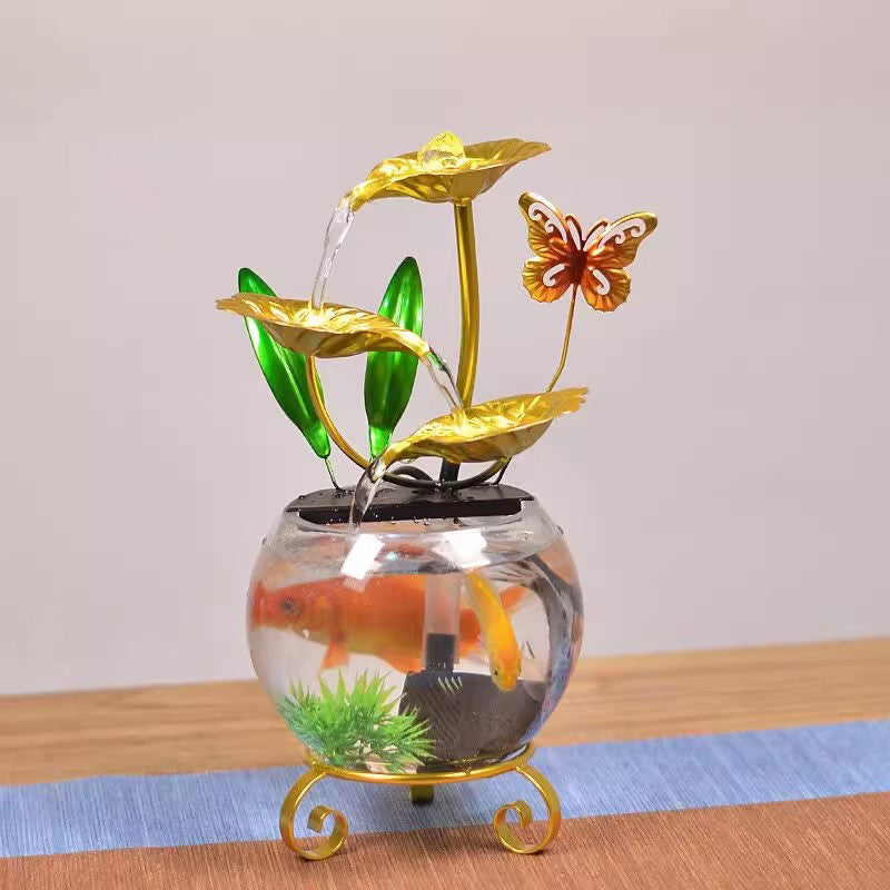 Lyxigt kreativt lotusfiskbollsornament