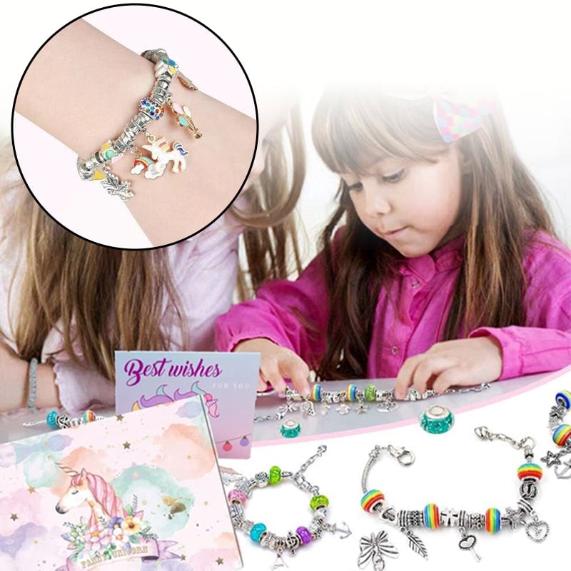 🎄Tidig julförsäljning 50% rabatt🎁Kit för tillverkning av armbandssmycken