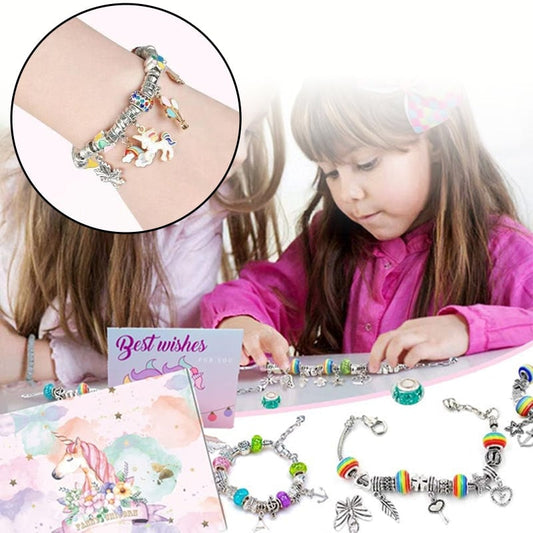 🎄Tidig julförsäljning 50% rabatt🎁Kit för tillverkning av armbandssmycken