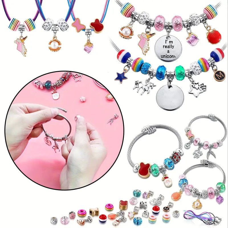 🎄Tidig julförsäljning 50% rabatt🎁Kit för tillverkning av armbandssmycken