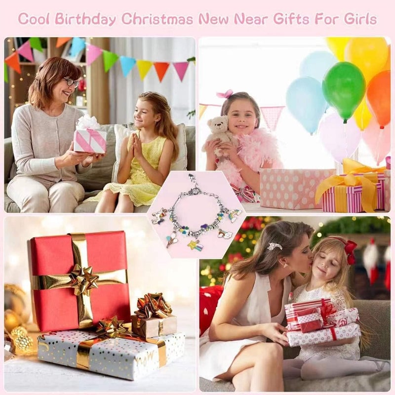 🎄Tidig julförsäljning 50% rabatt🎁Kit för tillverkning av armbandssmycken