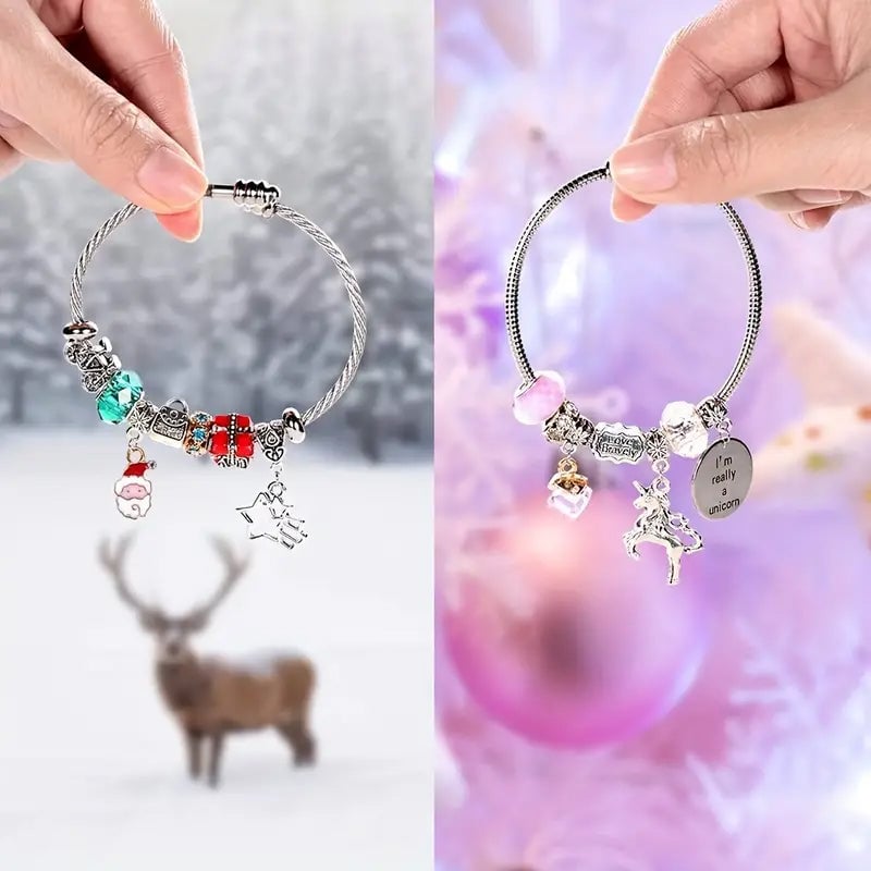 🎄Tidig julförsäljning 50% rabatt🎁Kit för tillverkning av armbandssmycken