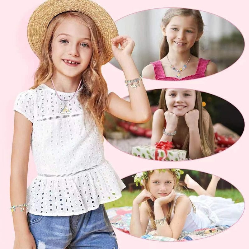 🎄Tidig julförsäljning 50% rabatt🎁Kit för tillverkning av armbandssmycken