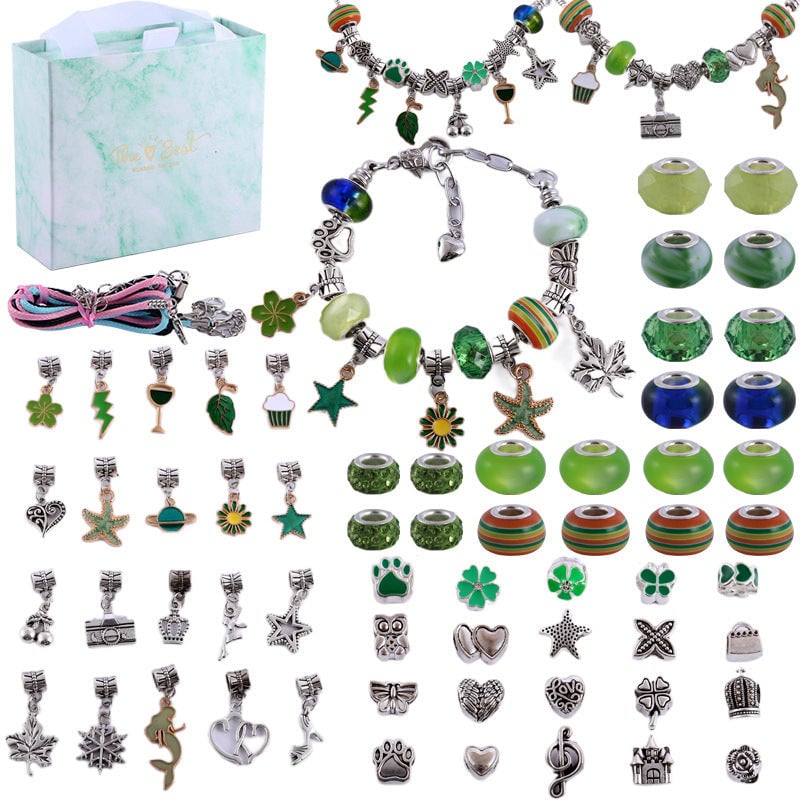 🎄Tidig julförsäljning 50% rabatt🎁Kit för tillverkning av armbandssmycken
