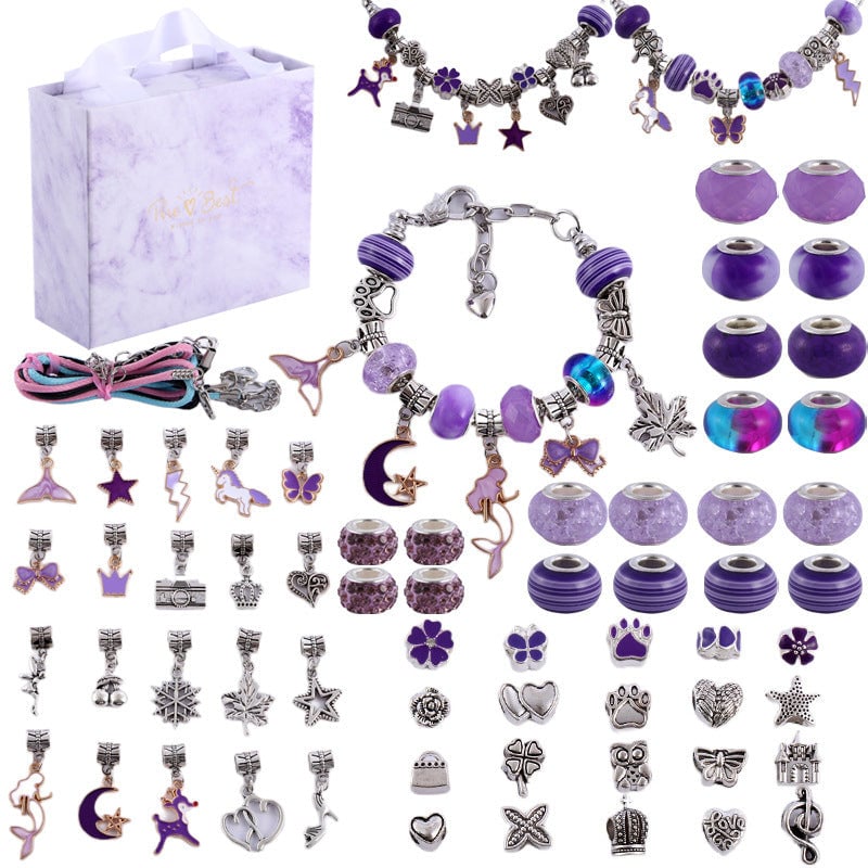 🎄Tidig julförsäljning 50% rabatt🎁Kit för tillverkning av armbandssmycken