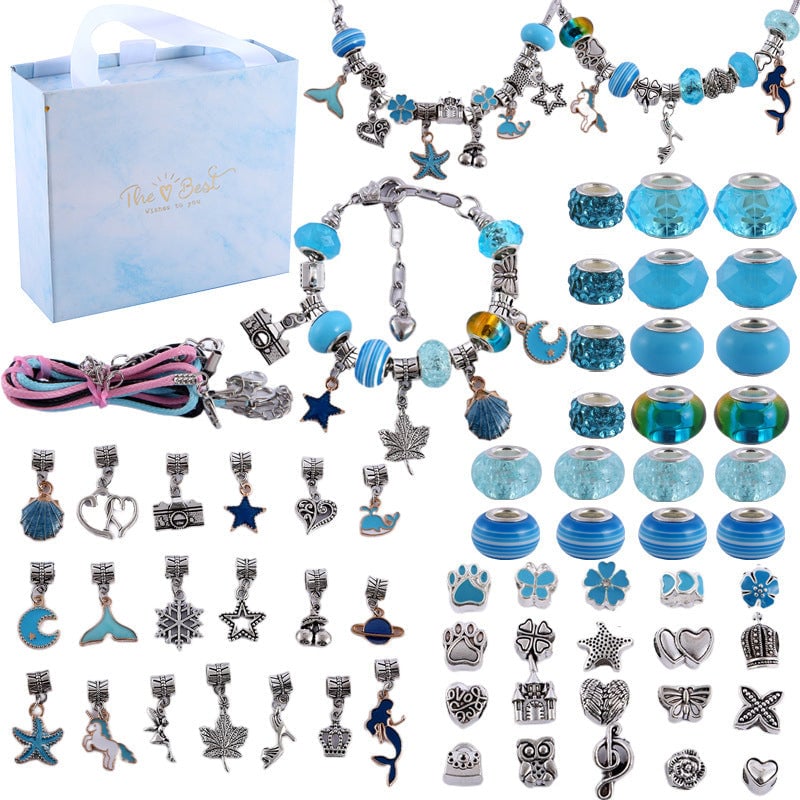 🎄Tidig julförsäljning 50% rabatt🎁Kit för tillverkning av armbandssmycken