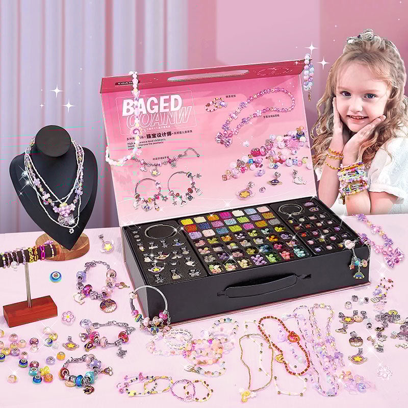 🎄Tidig julförsäljning 50% rabatt🎁Kit för tillverkning av armbandssmycken