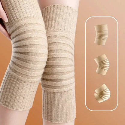 💕Pousbo® Mjukt stickade knävärmare