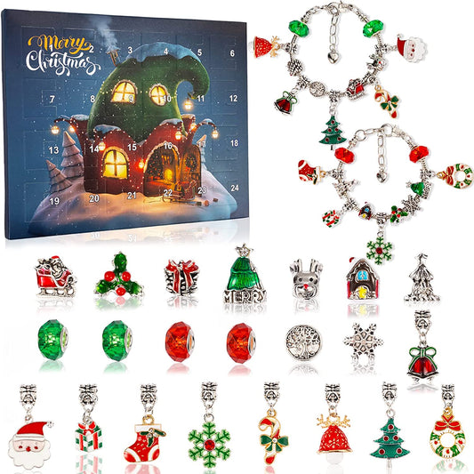 🎁Gör-det-själv julkalenderarmband Set
