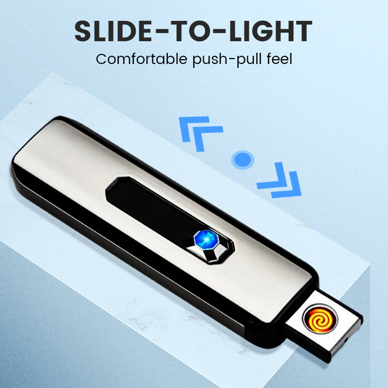 Lätt USB-Uppladdningsbar Tändare