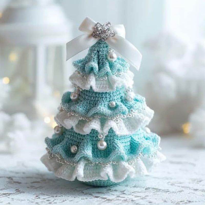 🤚🎁DIY virkad julgransuppsättning - Handgjord juldekorationsuppsättning