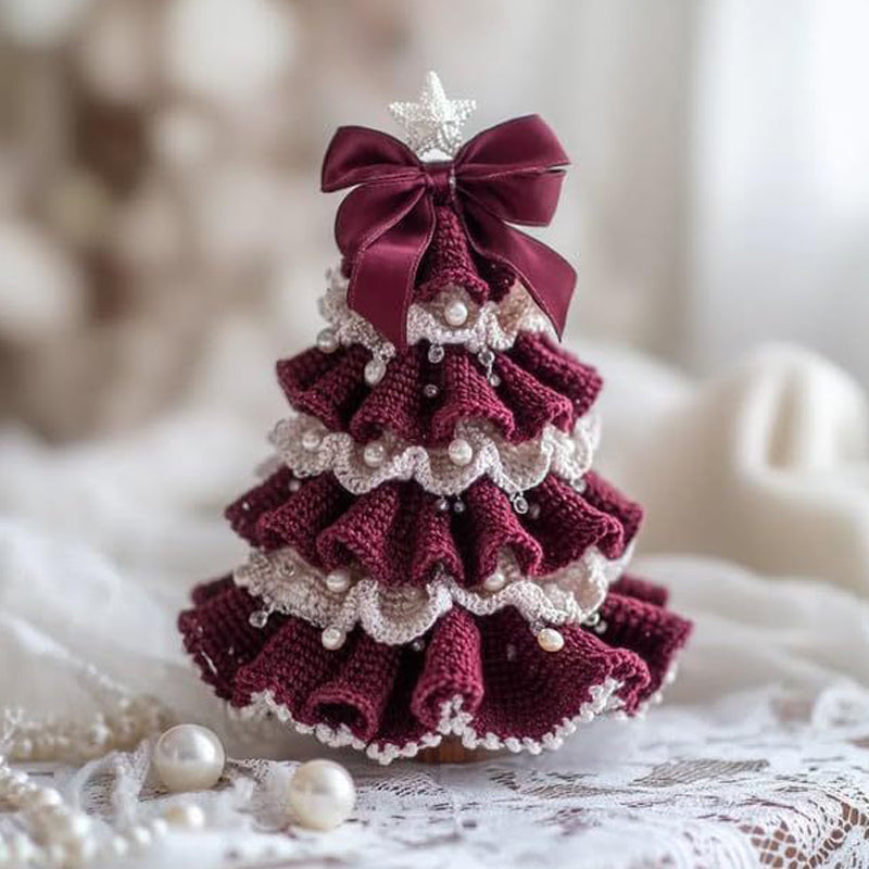 🤚🎁DIY virkad julgransuppsättning - Handgjord juldekorationsuppsättning