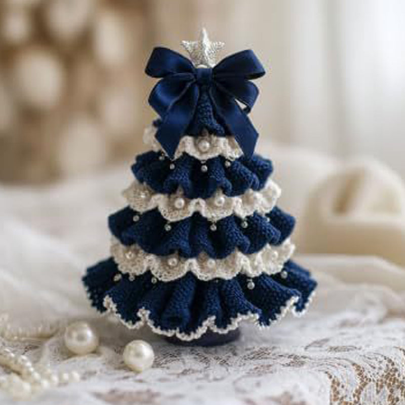 🤚🎁DIY virkad julgransuppsättning - Handgjord juldekorationsuppsättning